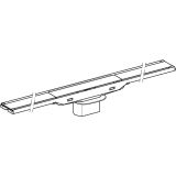 Дренажный канал Geberit Cleanline60 нержавеющая сталь/черная, 154.456.00.1