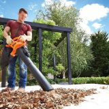 Пылесос/воздуходув садовый электрический BLACK+DECKER GW2500, 2500 Вт