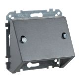 Лицевая панель для вставки наклонной Schneider Electric Merten Systeme M, антрацит MTN464614