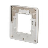 Рамка 1-постовая Unica Studio Color Schneider Electric ПЕСОЧНЫЙ/белый NU280226