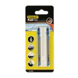 Пилка для лобзика HSS по металлу STANLEY STA25802, T127D, 2шт