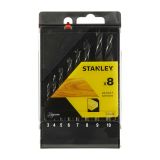 Набор спиральных сверл по дереву STANLEY STA56006, 3-4-5-6-7-8-9-10 мм