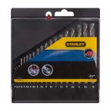 Набор сверл по металлу STANLEY STA56058, HSS-CNC CROWN 1-10 мм, 19 шт.