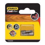 Набор бит FatMax Torsion STANLEY STA62020, PH1х25 мм, 2 шт