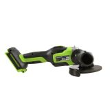 Угловая шлифовальная машина, аккумуляторная Greenworks, 24V, без АКБ и ЗУ, 3200207