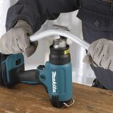 Аккумуляторный тепловой пистолет (фен) Makita LXT 18В, 1 режим, 550°, АКБ 5.0 Ач, З/У, кейс MakPac (УЦЕНЕННЫЙ ТОВАР) DHG181RT1J