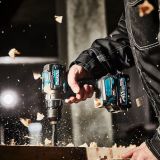 Аккумуляторный набор Makita, 40 В: УШМ GA029 + дрель-шуруповерт DF001, с АКБ 2.5 Ач и ЗУ, в кейсе MakPac