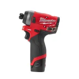 Аккумуляторный ударный винтоверт Milwaukee M12 FID-202X, 12 В, 147 Нм, 3300 об/мин, с 2 АКБ 2 Ач и ЗУ, в кейсе, 4933459823