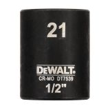 Ударная накидная головка 21MM ½" DEWALT DT7539