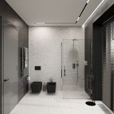 Унитаз подвесной Aqueduto MACIO 520*370 безободковый, сиденье с микролифтом, черный матовый (MAC0140)