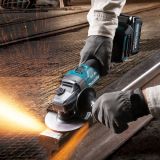 Аккумуляторный набор садовой техники Makita, 40 В: кусторез UH005 + угловая шлифмашина GA005, без АКБ и ЗУ