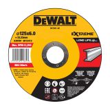 Диск шлифовальный по металлу DEWALT DX7941, по металлу, 125х22.23х6 мм (DX7941-AE)
