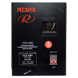 Стабилизатор напряжения Ресанта СПН-22500, однофазный, 13500 Вт, 63/6/30