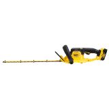 Аккумуляторный кусторез DEWALT DCMHT563P1, 18 В, 56 см, 1400 ход/мин, с АКБ 5 Ач и ЗУ (DCMHT563P1-QW)