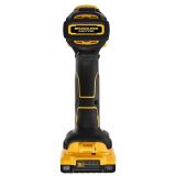 Аккумуляторная ударная дрель-шуруповерт DEWALT DCD709L2T, 18 В, 1650 об/мин, 28050 уд/мин, с 2 АКБ 3 Ач и ЗУ, в кейсе TSTAK (DCD709L2T-QW)