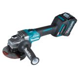 Аккумуляторная шлифовальная машина Makita GA004GM201, 40 В, 115 мм, 8500 об/мин, с 2 АКБ 4 Ач и ЗУ