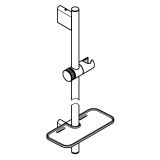 Душевая штанга GROHE Rainshower SmartActive 900 мм, теплый закат глянец (26603DA0)