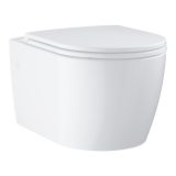 Подвесной унитаз GROHE Bau Ceramic с сиденьем с микролифтом, альпин-белый (103860SH00)