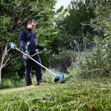 Аккумуляторный триммер Makita DUR190URT3, c 2 АКБ 5 Ач и ЗУ