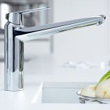 Смеситель для кухни GROHE Eurodisc Cosmopolitan, хром (33770002)