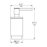 Дозатор жидкого мыла GROHE Selection, теплый закат глянец (41028DA0)