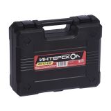 Аккумуляторная дрель-шуруповерт ИНТЕРСКОЛ ДА-14,4ЭР, 14.4 В, 1400 об/мин, с 2 АКБ 1.5 Ач и ЗУ, в кейсе (535.0.2.01)