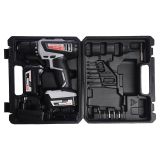 Аккумуляторная дрель-шуруповерт ИНТЕРСКОЛ ДА-14,4ЭР, 14.4 В, 1400 об/мин, с 2 АКБ 2 Ач и ЗУ, в кейсе (535.0.2.02)