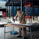 Аккумуляторная ударная дрель-шуруповерт Bosch GSB 18V-50, 18 В, 1800 об/мин, 27000 уд/мин, с 2 АКБ 2 Ач и ЗУ, в кейсе (0.601.9H5.100)