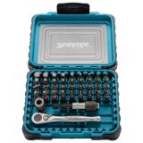 Набор бит Makita, 39 шт, с магнитным держателем и трещоткой, P-79158