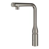 Смеситель для кухни GROHE Essence SmartControl с вытяжным изливом, темный графит матовый (31615AL0)