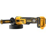 Аккумуляторная угловая шлифмашина DEWALT DCG409VSNT, 18/54 В, 125 мм, 9000 об/мин, без АКБ и ЗУ, в кейсе TSTAK (DCG409VSNT-XJ)