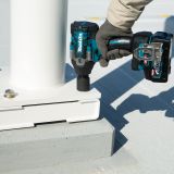 Аккумуляторный набор Makita, 40 В: гайковерт TW007 + угловая шлифмашина GA038, с 2 АКБ 5 Ач и ЗУ, в кейсе
