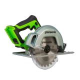 Циркулярная пила аккумуляторная Greenworks 24V, бесщеточная, без АКБ и ЗУ, 1500907