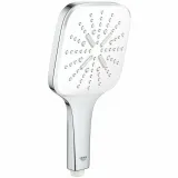 Ручной душ GROHE Rainshower SmartActive 130 Cube, 9,5 л/мин, 3 режима, хром/белый (26582LS0)