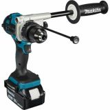 Аккумуляторная ударная дрель-шуруповерт Makita DHP486RTJ, 18 В, 2100 об/мин, 31500 об/мин, с 2 АКБ 5 Ач и ЗУ, в кейсе