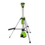 Мачта  светодиодная осветительная 2-в-1 аккумуляторная Greenworks, 24V, без АКБ и ЗУ, 3401107