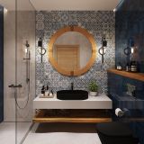 Раковина накладная Aqueduto ESPIRAL, овальная 390*600, черный матовый (ESP0240)