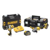 Набор электроинструмента DEWALT DCK2055T2T: ударная дрель-шуруповерт DCD996 и углошлифмашина DCG414