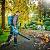 Аккумуляторный набор садовой техники Makita, 18 В: воздуходувка DUB184 + триммер DUR192, с АКБ 3 Ач и ЗУ