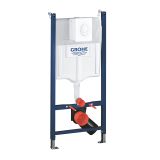 Комплект инсталляции GROHE Solido Compact 4 в 1 с подвесным унитазом Lecico Perth и сиденьем (39116000)