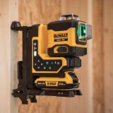 Аккумуляторный лазерный нивелир DEWALT DCLE34035B, 18 В, зеленый луч, 80 м, без АКБ и ЗУ, в кейсе (DCLE34035B-XJ)