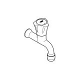 Кран для кухонной мойки GROHE Costa L, без функции смешивания, хром (30098001)