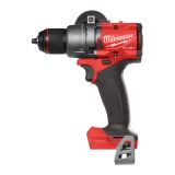 Аккумуляторная дрель-шуруповерт Milwaukee M18 FDD3-0X FUEL, 18 В, 2100 об/мин, без АКБ и ЗУ, в кейсе (4933479862)