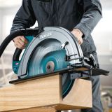 Аккумуляторная дисковая пила Makita HS013GZ, 40 В, 415 мм, 2100 об/мин, без АКБ и ЗУ, на подставке