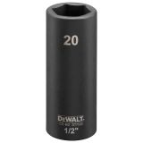 Ударная торцевая головка DeWALT DT7554, 20 мм, 1/2"