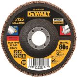 Лепестковый круг 125мм х 22.2мм,  80G DEWALT DT30622