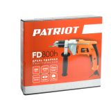 Дрель электрическая ударная PATRIOT FD 800 H, 800 Вт, 43200 уд/мин, 120301460