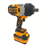 Аккумуляторный ударный гайковерт LEIYA, 20 В, 2100 Нм, с 2 АКБ 6 Ач и ЗУ, 2100 Нм, LY-A1520