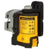 Лазерный нивелир DEWALT DW089K, на батарейках, красный луч, 15 м, в кейсе (DW089K-XJ)