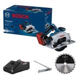 Пила циркулярная Bosch GKS 185-LI, 18 В, 165 мм, 5000 об/мин, с АКБ 5 Ач и ЗУ (0.601.6C1.223)